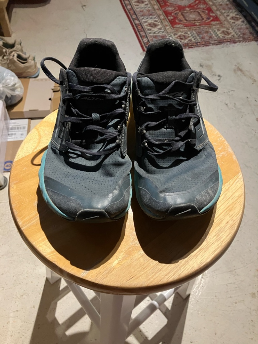 Altra women's Black and Teal Athletic Running Shoes